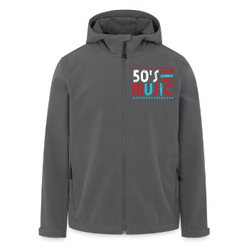 Sock Hop - Recycelte Männer Softshell-Jacke von Stanley/Stella - Schwarz - Vorne - AI Model Male 185 light (185cm)