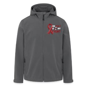 Krebs - Recycelte Männer Softshell-Jacke von Stanley/Stella - Schwarz - Vorne - AI Model Male 185 light (185cm)