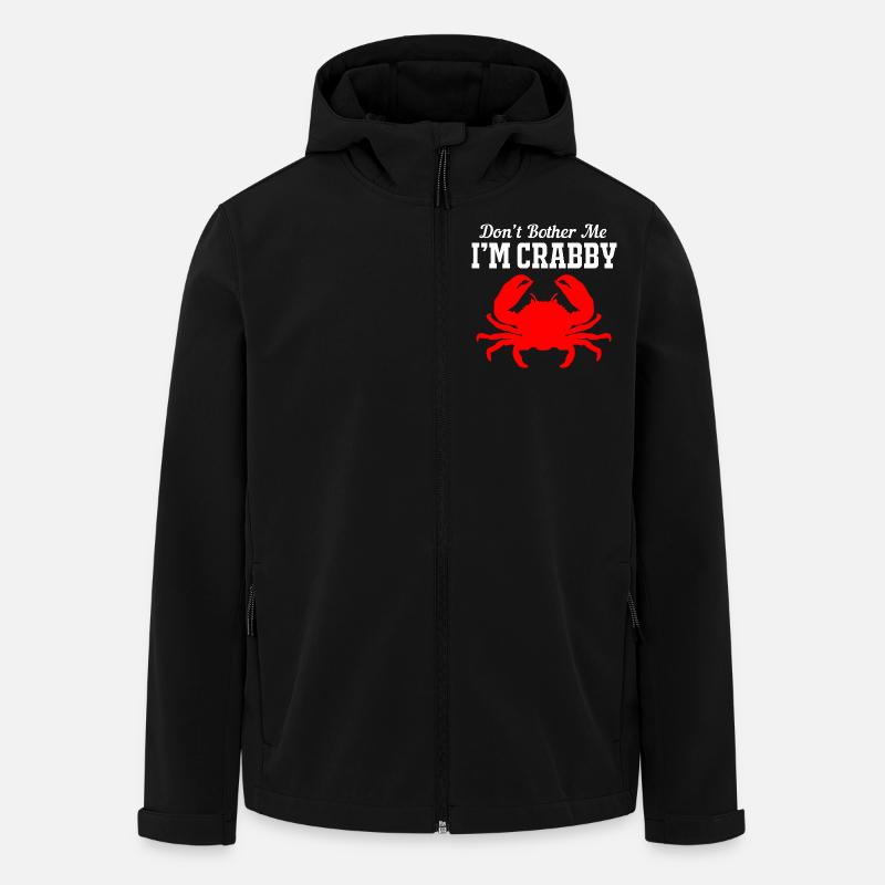 Crab - Men’s Recycled Softshell Jacket by Stanley/Stella - black