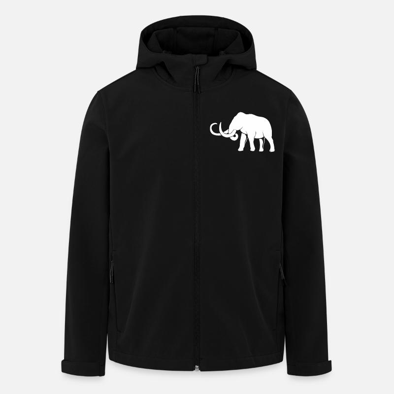 Mammouth - Veste softshell homme en polyester recyclé Stanley/Stella - noir