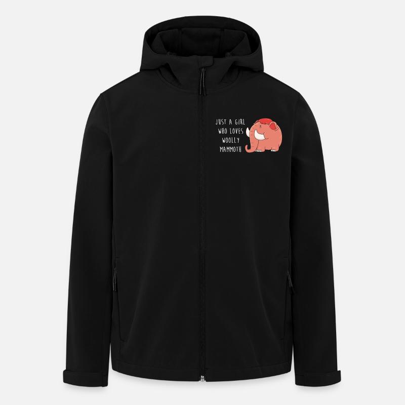 Mammut - Recycelte Männer Softshell-Jacke von Stanley/Stella - Schwarz
