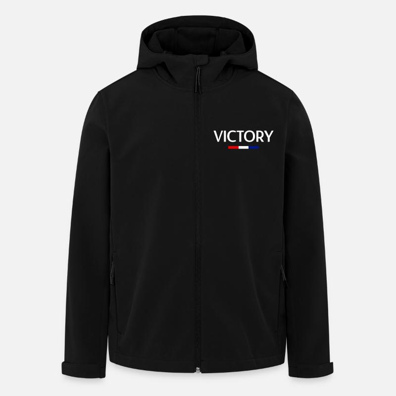 Victory - Men’s Recycled Softshell Jacket by Stanley/Stella - black