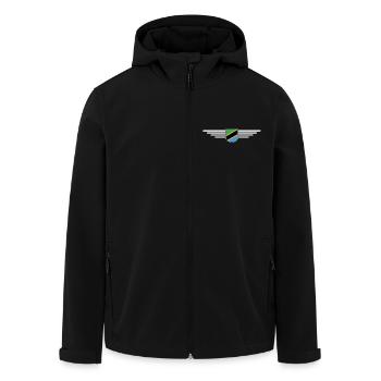 T-shirt T-shirt Tanzanie pour les vrais fans - Veste softshell homme en polyester recyclé Stanley/Stella - noir - Devant - AI Model Male 185 light (185cm)