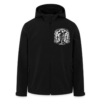 Line Dancing Country Dance - Line Dance Tanzen - Recycelte Männer Softshell-Jacke von Stanley/Stella - Schwarz - Vorne - AI Model Male 185 light (185cm)