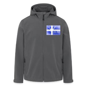 Finlande faune Finlande drapeau finlandais - Veste softshell homme en polyester recyclé Stanley/Stella - noir - Devant - AI Model Male 185 light (185cm)