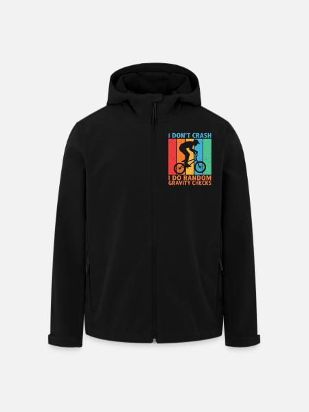 Bmx - Veste softshell homme en polyester recyclé Stanley/Stella - noir