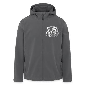 Formation de groupe de danse en ligne My Dance Sport - Veste softshell homme en polyester recyclé Stanley/Stella - noir - Devant - AI Model Male 185 light (185cm)
