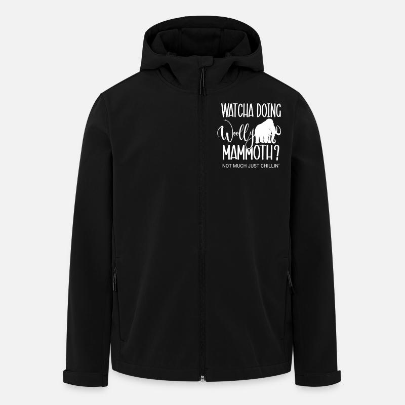 Mammoth - Men’s Recycled Softshell Jacket by Stanley/Stella - black
