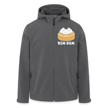 Dim Sum - Recycelte Männer Softshell-Jacke von Stanley/Stella - Schwarz - Vorne - AI Model Male 185 light (185cm)