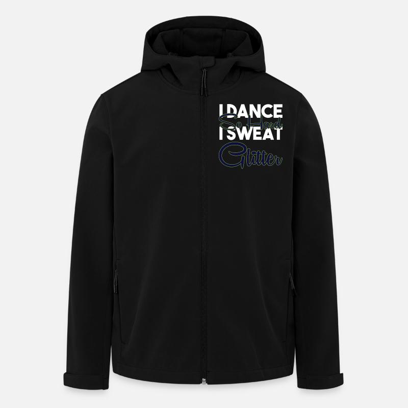 Valse Danse de couple - Veste softshell homme en polyester recyclé Stanley/Stella - noir