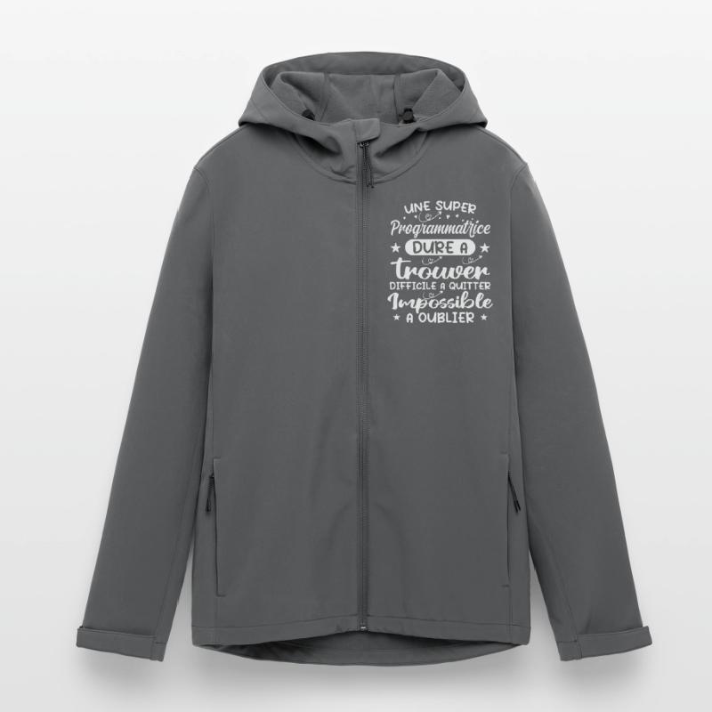 Ein Super Programmierer - Programmierer Geschenk Recycelte Männer Softshell-Jacke Discoverer von Stanley/Stella