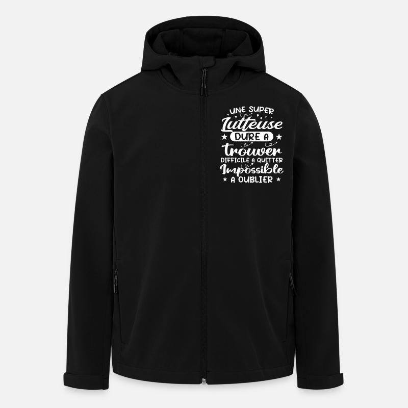 Ein Super Wrestler - Wrestler Geschenk - Recycelte Männer Softshell-Jacke von Stanley/Stella - Schwarz