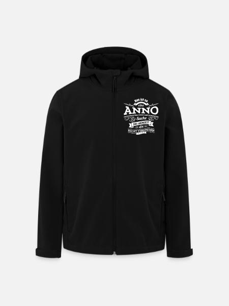 ANNO, DER KATALYSATOR FÜR DEINEN ERFOLG - Recycelte Männer Softshell-Jacke von Stanley/Stella - Schwarz