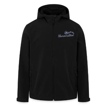 Blumenmädchen Ehe Blumen Kind Hochzeit - Recycelte Männer Softshell-Jacke von Stanley/Stella - Schwarz - Vorne - AI Model Male 185 light (185cm)