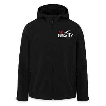 Calisthenics no Gravity Fitness Workout - Recycelte Männer Softshell-Jacke von Stanley/Stella - Schwarz - Vorne - AI Model Male 185 light (185cm)