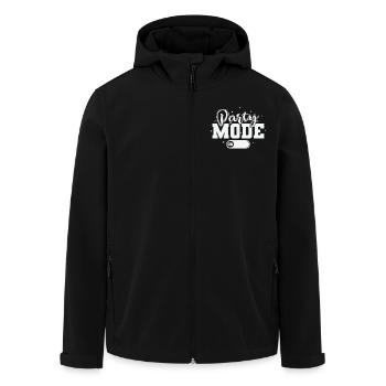 Mode Party sur Party Dance Music Friends - Veste softshell homme en polyester recyclé Stanley/Stella - noir - Devant - AI Model Male 185 light (185cm)