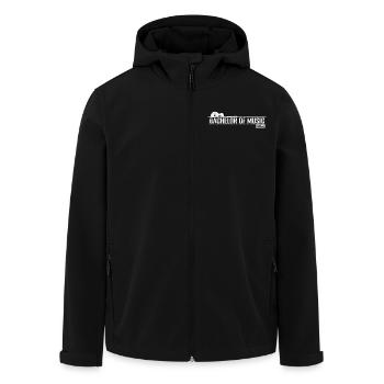 Bachelor of Music Musiktheorie - Recycelte Männer Softshell-Jacke von Stanley/Stella - Schwarz - Vorne - AI Model Male 185 light (185cm)