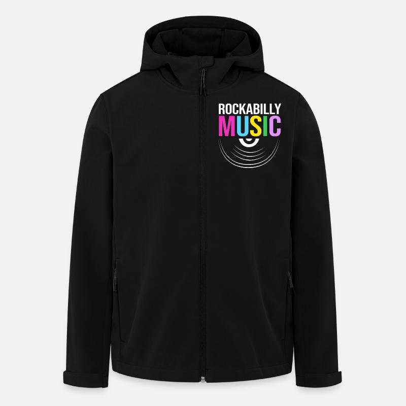Sock Hop - Recycelte Männer Softshell-Jacke von Stanley/Stella - Schwarz