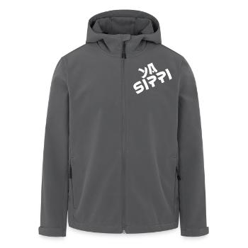 Ya Sippi - Recycelte Männer Softshell-Jacke von Stanley/Stella - Anthrazit - Vorne - AI Model Male 185 light (185cm)