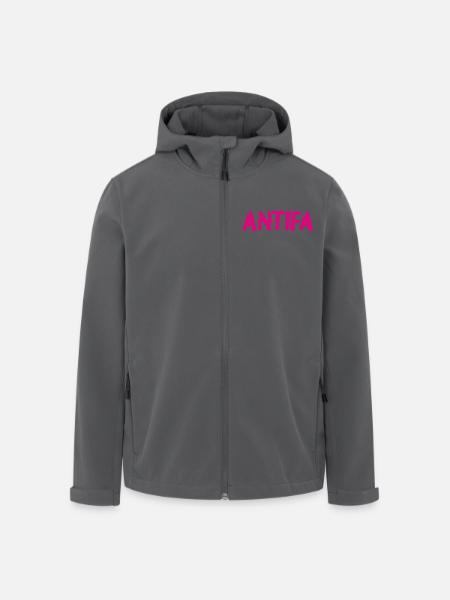 Antifa - Men’s Recycled Softshell Jacket by Stanley/Stella - black