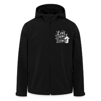Line Dance Gruppe Training mein Tanzsport - Recycelte Männer Softshell-Jacke von Stanley/Stella - Schwarz - Vorne - AI Model Male 185 light (185cm)