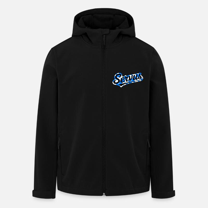 Servus - Men’s Recycled Softshell Jacket by Stanley/Stella - black