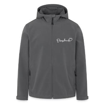 Battement de cœur de Dresde Dresde - Veste softshell homme en polyester recyclé Stanley/Stella - charbon - Devant - AI Model Male 185 light (185cm)