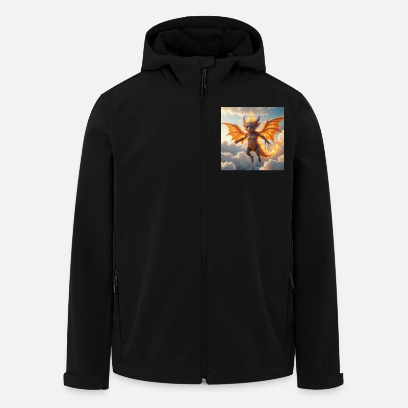 Facirius - Recycelte Männer Softshell-Jacke von Stanley/Stella - Schwarz