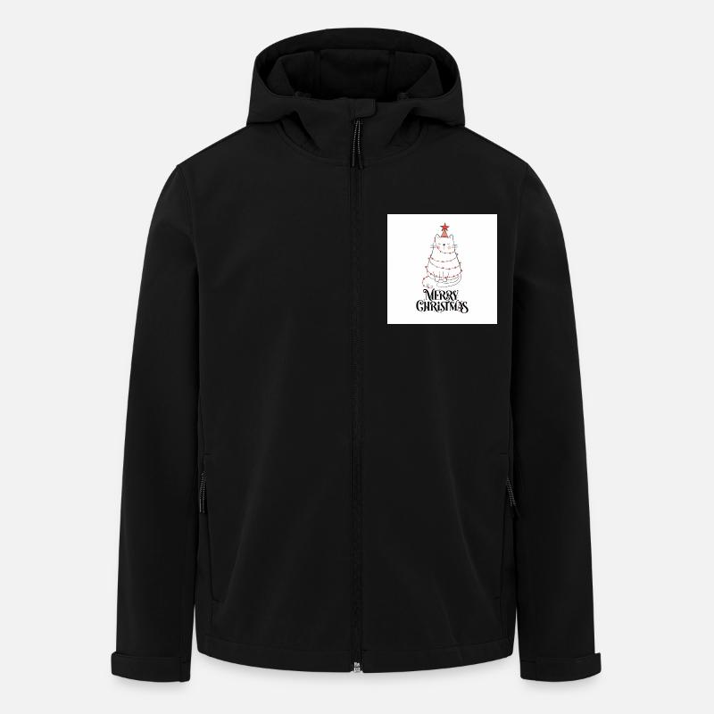 Weihnachten - Recycelte Männer Softshell-Jacke von Stanley/Stella - Schwarz