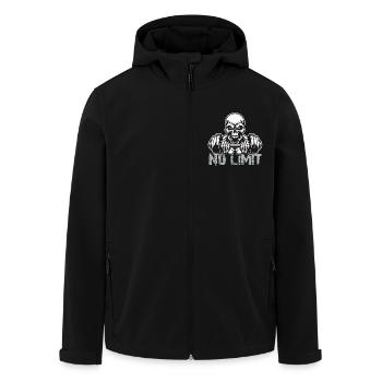 Crâne d’entraînement dur No Limit avec haltère - Veste softshell homme en polyester recyclé Stanley/Stella - noir - Devant - AI Model Male 185 light (185cm)