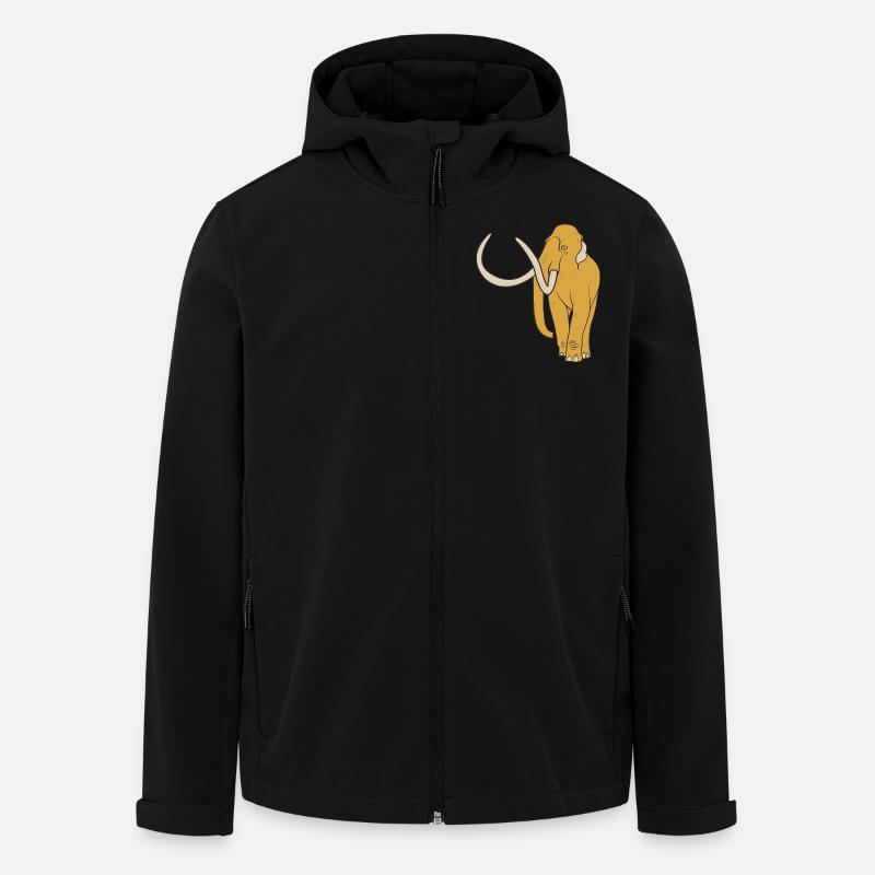 Mammut - Recycelte Männer Softshell-Jacke von Stanley/Stella - Schwarz
