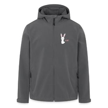 Design - Men’s Recycled Softshell Jacket by Stanley/Stella - black - Front - AI Model Male 185 light (185cm)