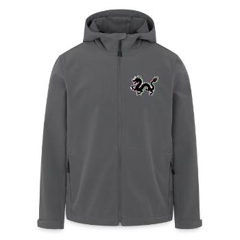 Dragon Dragon de Chine - Veste softshell homme en polyester recyclé Stanley/Stella - noir - Devant - AI Model Male 185 light (185cm)