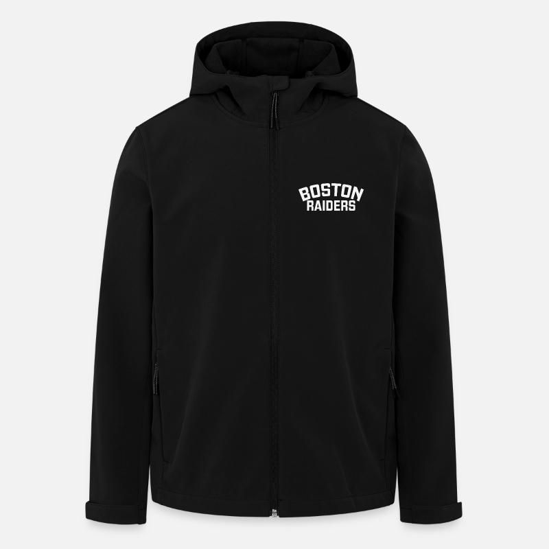 Boston Raiders - Men’s Recycled Softshell Jacket by Stanley/Stella - black