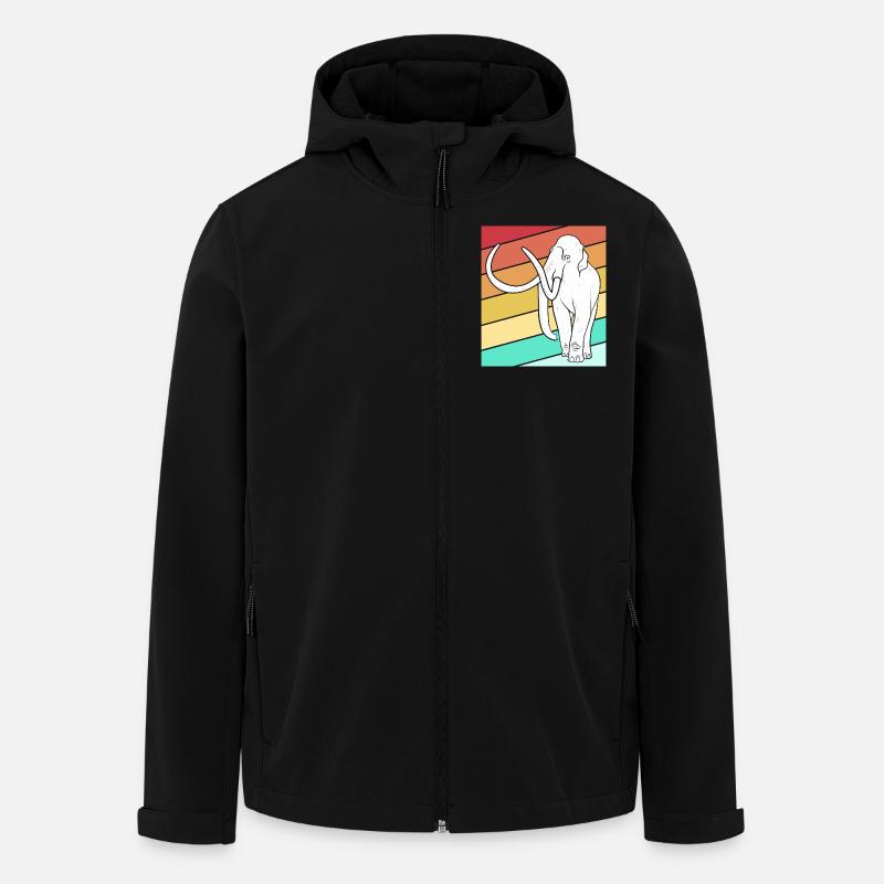 Mammoth - Men’s Recycled Softshell Jacket by Stanley/Stella - black
