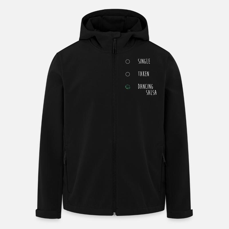 Danseuse de salsa Danseuse - Veste softshell homme en polyester recyclé Stanley/Stella - noir