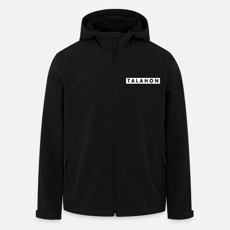 Talahon - Veste softshell homme en polyester recyclé Stanley/Stella - noir