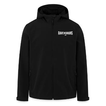 Ravensburg Original - Recycelte Männer Softshell-Jacke von Stanley/Stella - Schwarz - Vorne - AI Model Male 185 light (185cm)