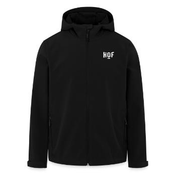 Hof Original - Recycelte Männer Softshell-Jacke von Stanley/Stella - Schwarz - Vorne - AI Model Male 185 light (185cm)
