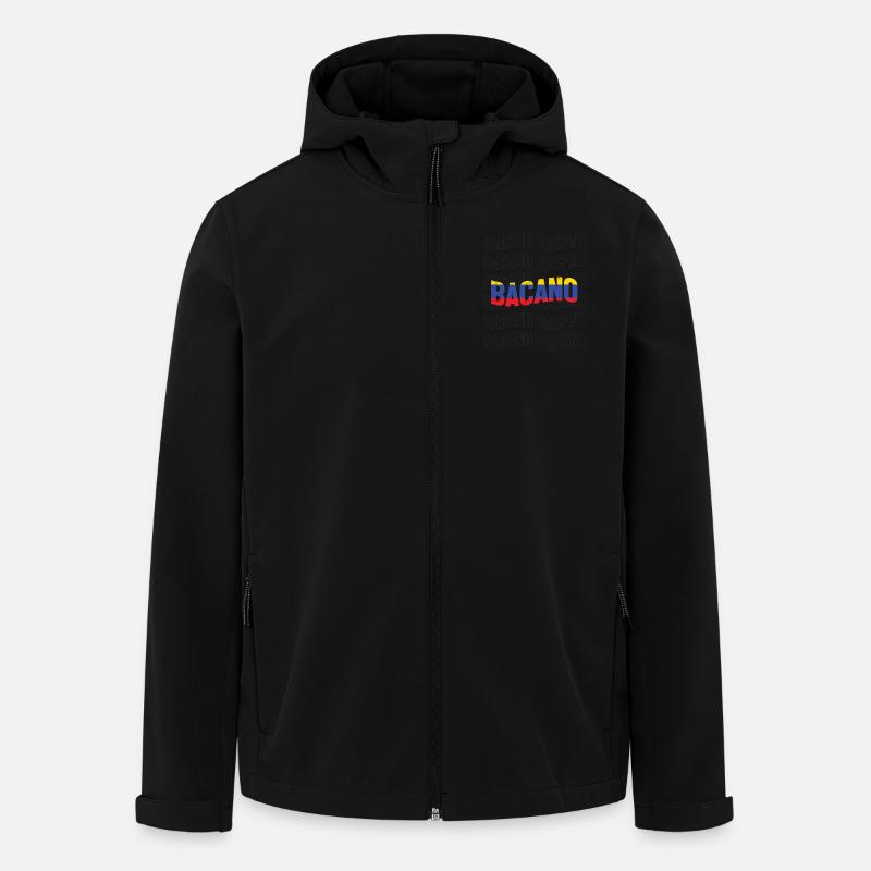 Colombie - Veste softshell homme en polyester recyclé Stanley/Stella - noir