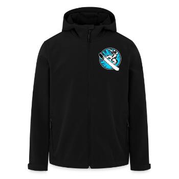 Snowboard Snowboarding Snowboardurlaub Snowboarder - Recycelte Männer Softshell-Jacke von Stanley/Stella - Schwarz - Vorne - AI Model Male 185 light (185cm)