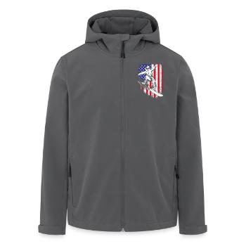 Snowboard Snowboarding Snowboardurlaub Snowboarder - Recycelte Männer Softshell-Jacke von Stanley/Stella - Schwarz - Vorne - AI Model Male 185 light (185cm)