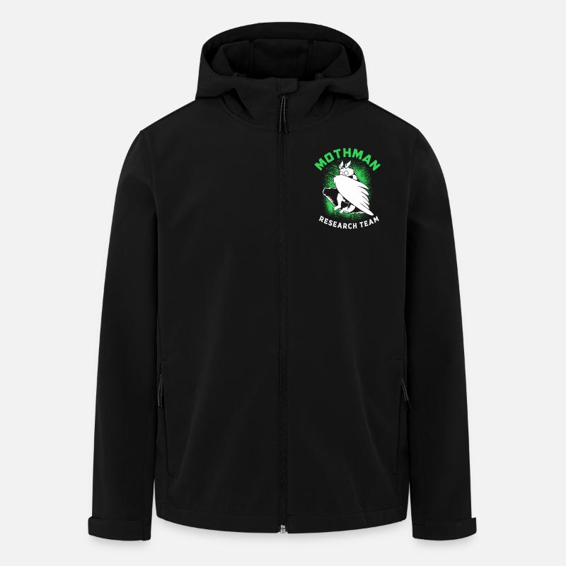 Mothman - Men’s Recycled Softshell Jacket by Stanley/Stella - black