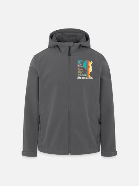 Sternzeichen Krebs - Recycelte Männer Softshell-Jacke von Stanley/Stella - Schwarz