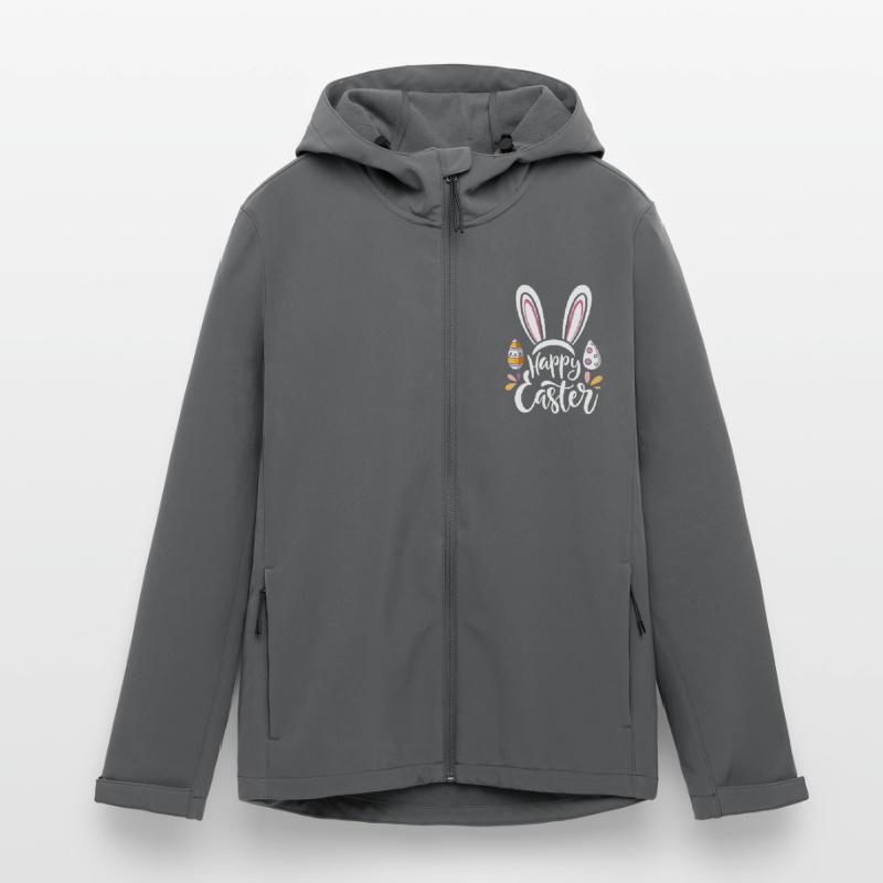 Happy Easter - Easter Bunny - Easter Egg - Gift Men’s Recycled Softshell Jacket by Stanley/Stella