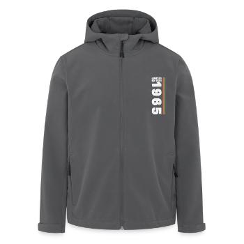 1965 Vintage Retro Geburtstagsgeschenk - Recycelte Männer Softshell-Jacke von Stanley/Stella - Schwarz - Vorne - AI Model Male 185 light (185cm)