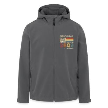 2003 Vintage Retro Cadeau D’anniversaire - Veste softshell homme en polyester recyclé Stanley/Stella - noir - Devant - AI Model Male 185 light (185cm)