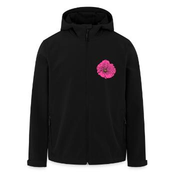 Muttertags Geschenk Mutter Muttertag Geschenkidee  - Recycelte Männer Softshell-Jacke von Stanley/Stella - Schwarz - Vorne - AI Model Male 185 light (185cm)