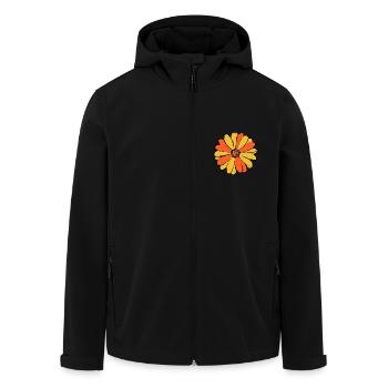 Mother's Day Gift Mother's Day Gift Idea - Men’s Recycled Softshell Jacket by Stanley/Stella - black - Front - AI Model Male 185 light (185cm)