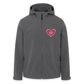 Cadeau Saint-Valentin Saint-Valentin - Veste softshell homme en polyester recyclé Stanley/Stella - noir - Devant - AI Model Male 185 light (185cm)